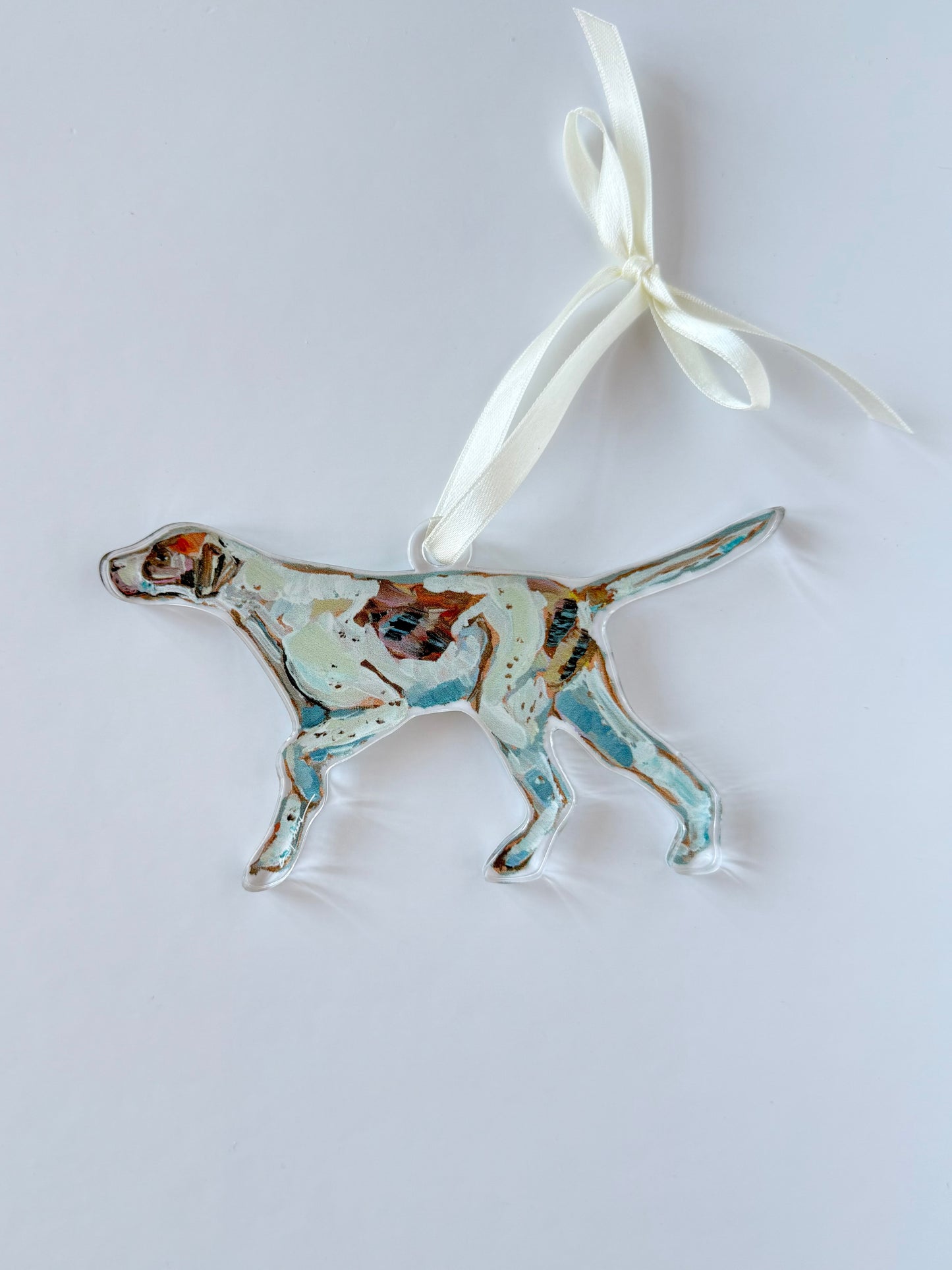 "English Pointer Orange" ornament WHOLESALE