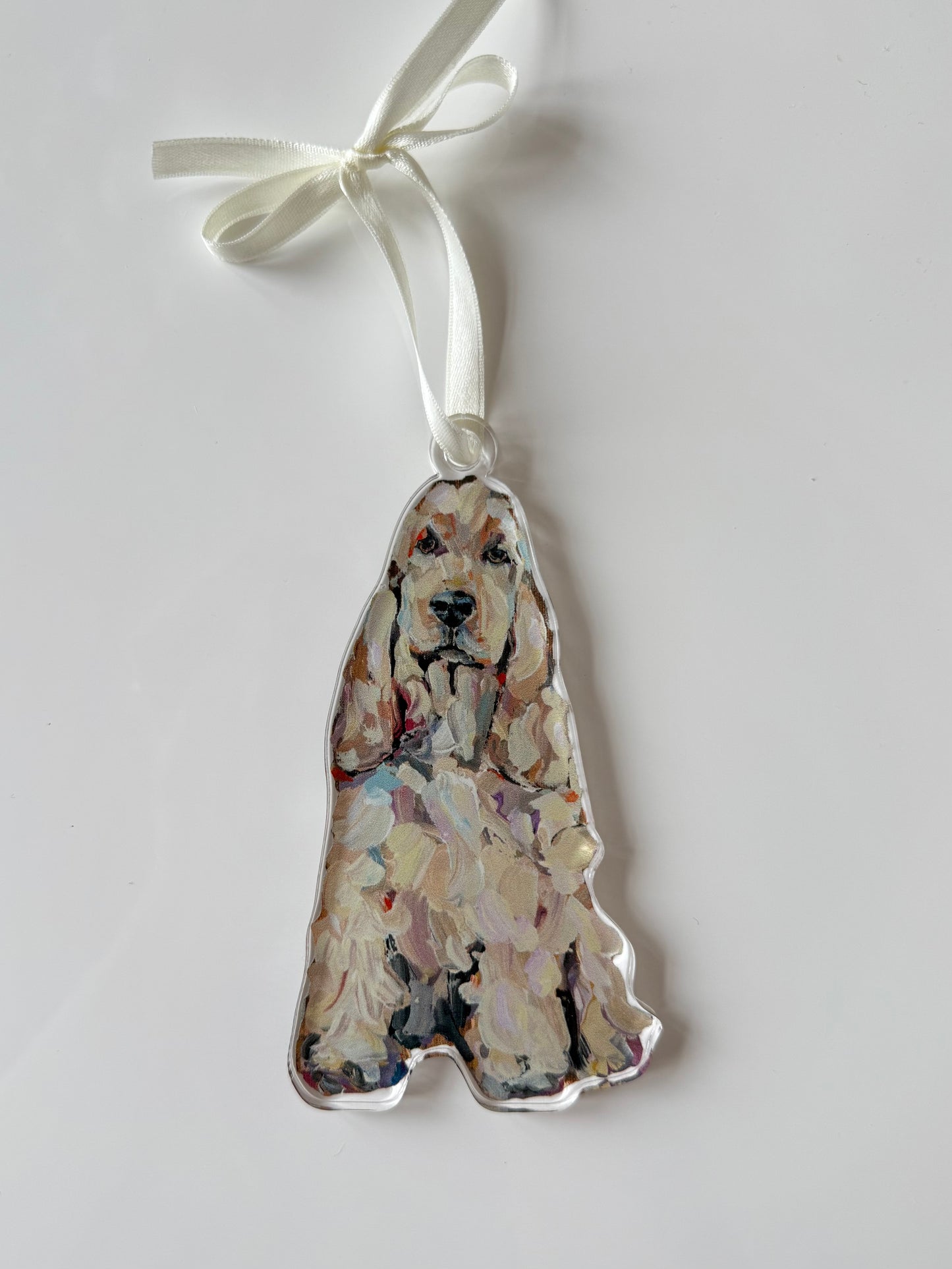 English Cocker Spaniel Light (Ornament)