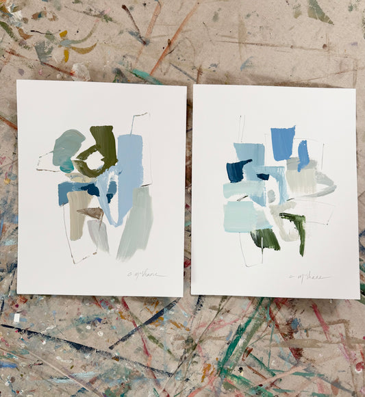 Original Abstract (Set of 2)