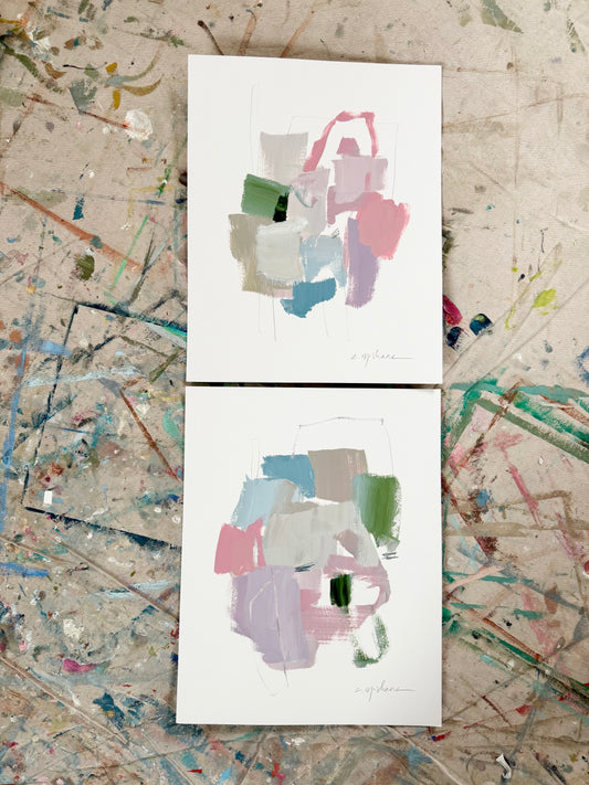 Original Abstract (Set of 2)