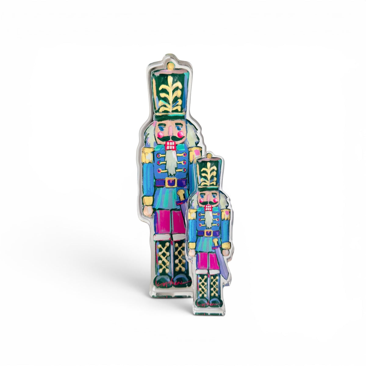 Nutcracker Acrylic Tabletop Art | Christmas Display