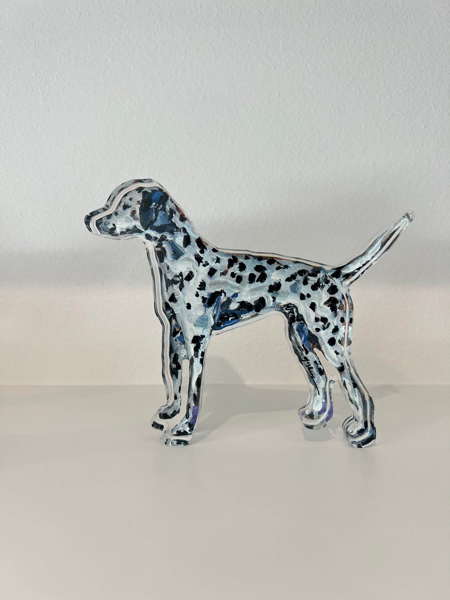 "Dalmatian" acrylic block WHOLESALE