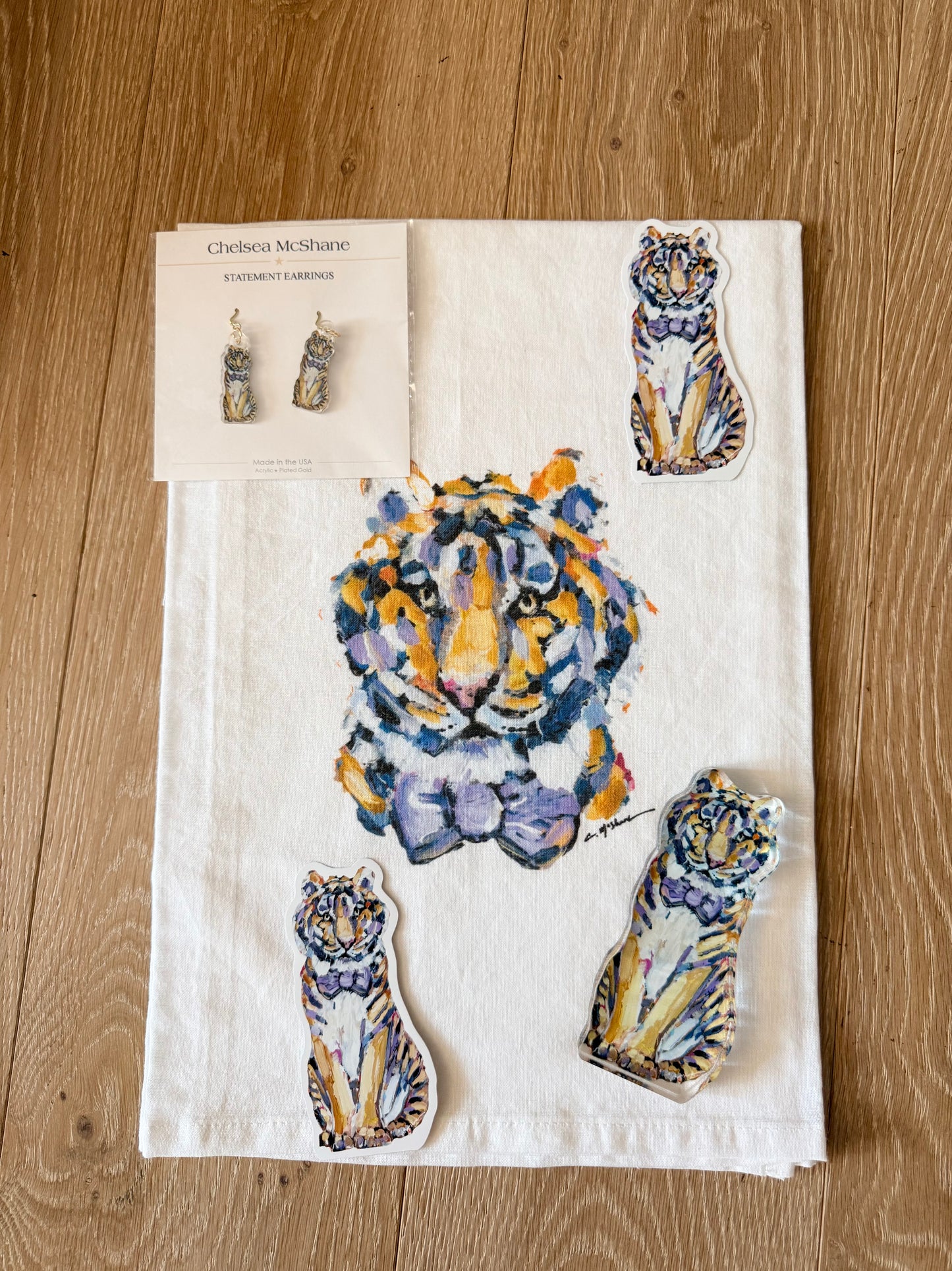 Tiger Purple & Gold Gift Pack