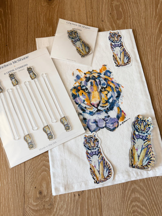 Tiger Purple & Gold Gift Pack