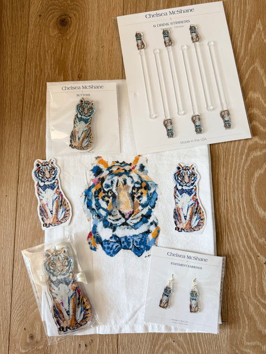Tiger Blues with Bow Tie Gift Pack