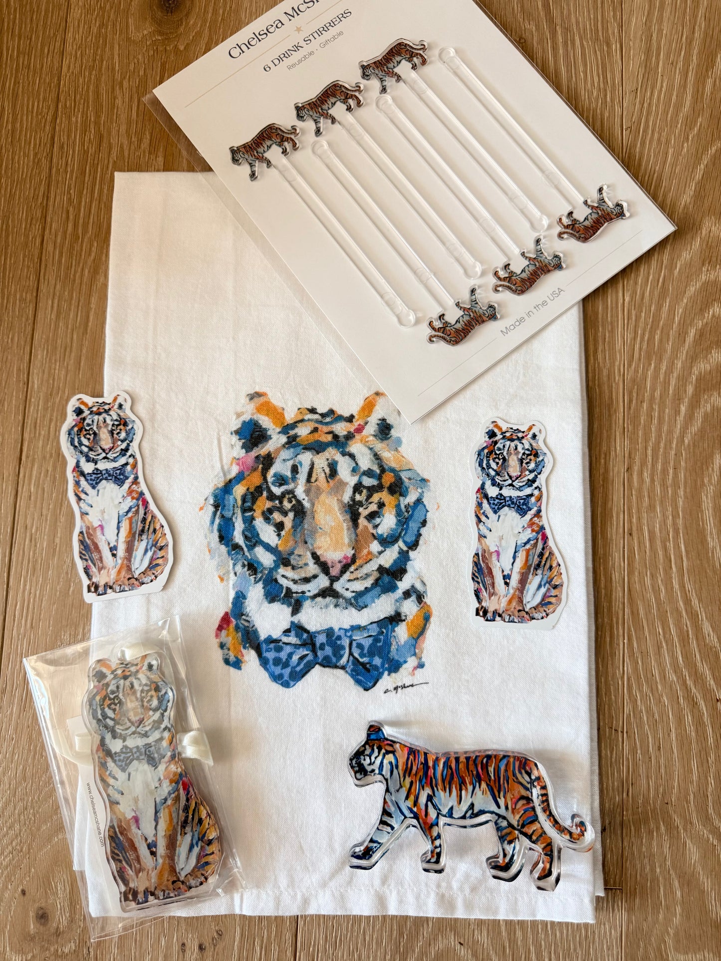 Tiger Blues Bow Tie Gift Pack