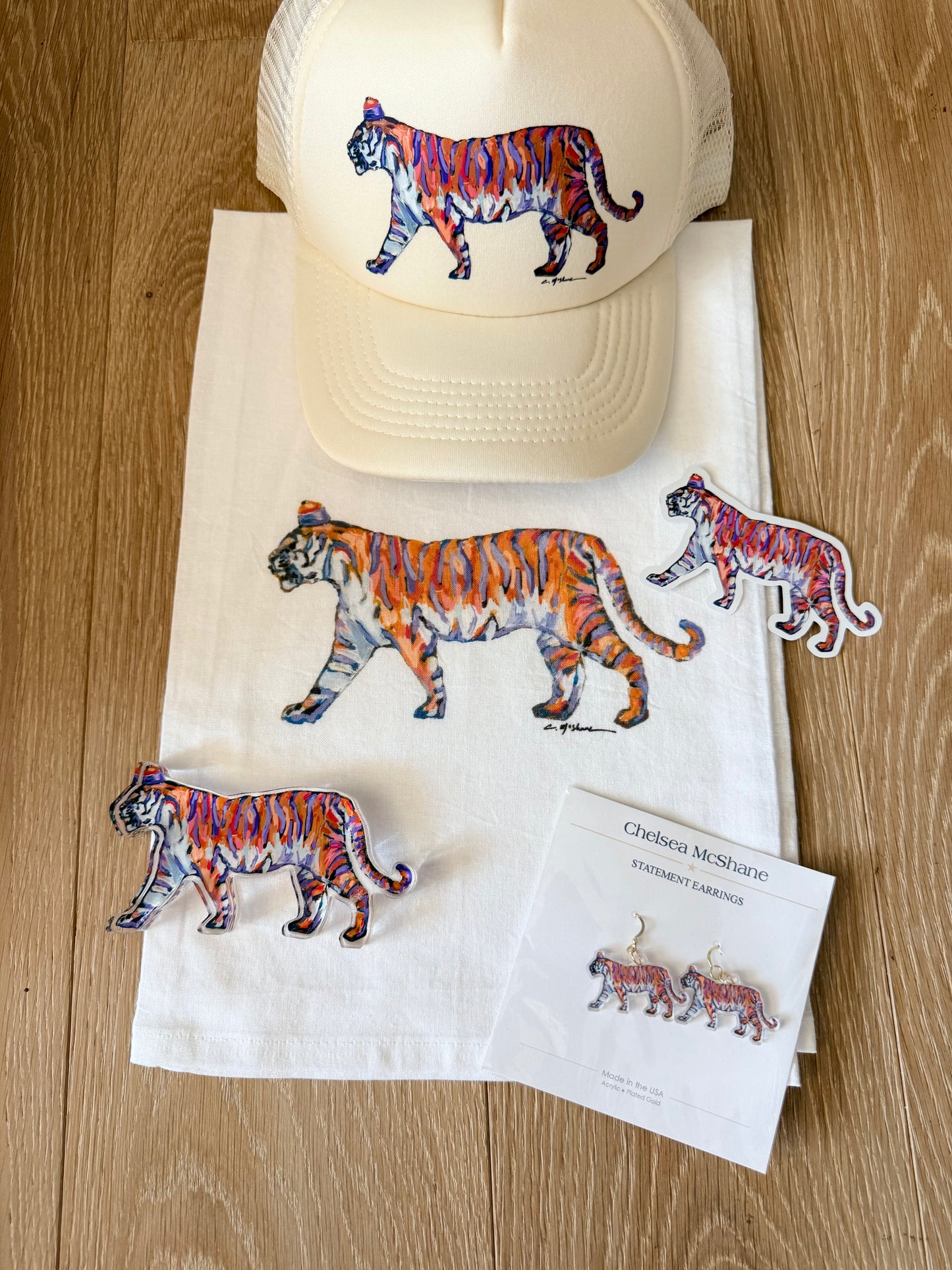 Tiger Purple & Orange Gift Pack