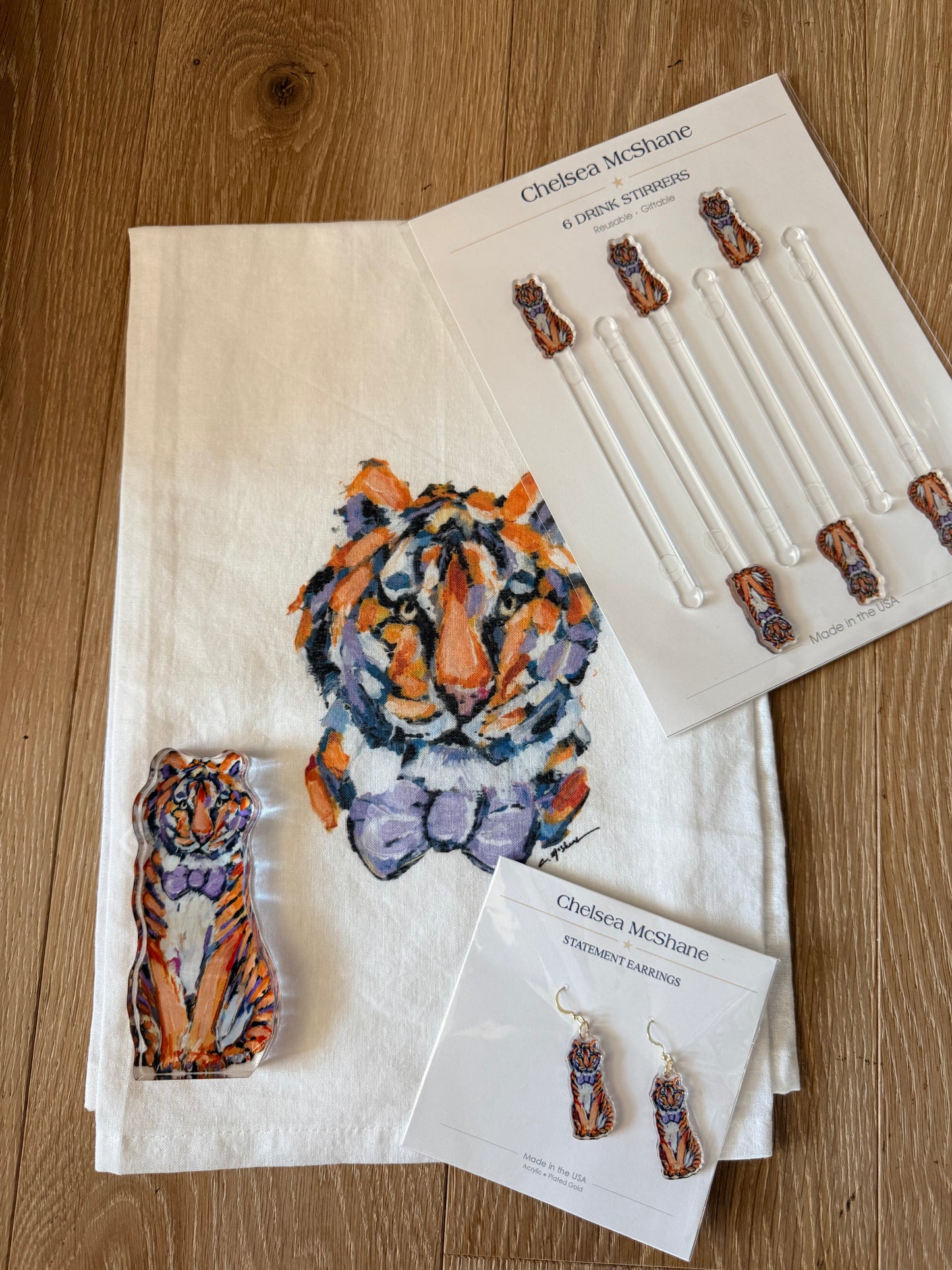Tiger Purple & Orange Gift Pack