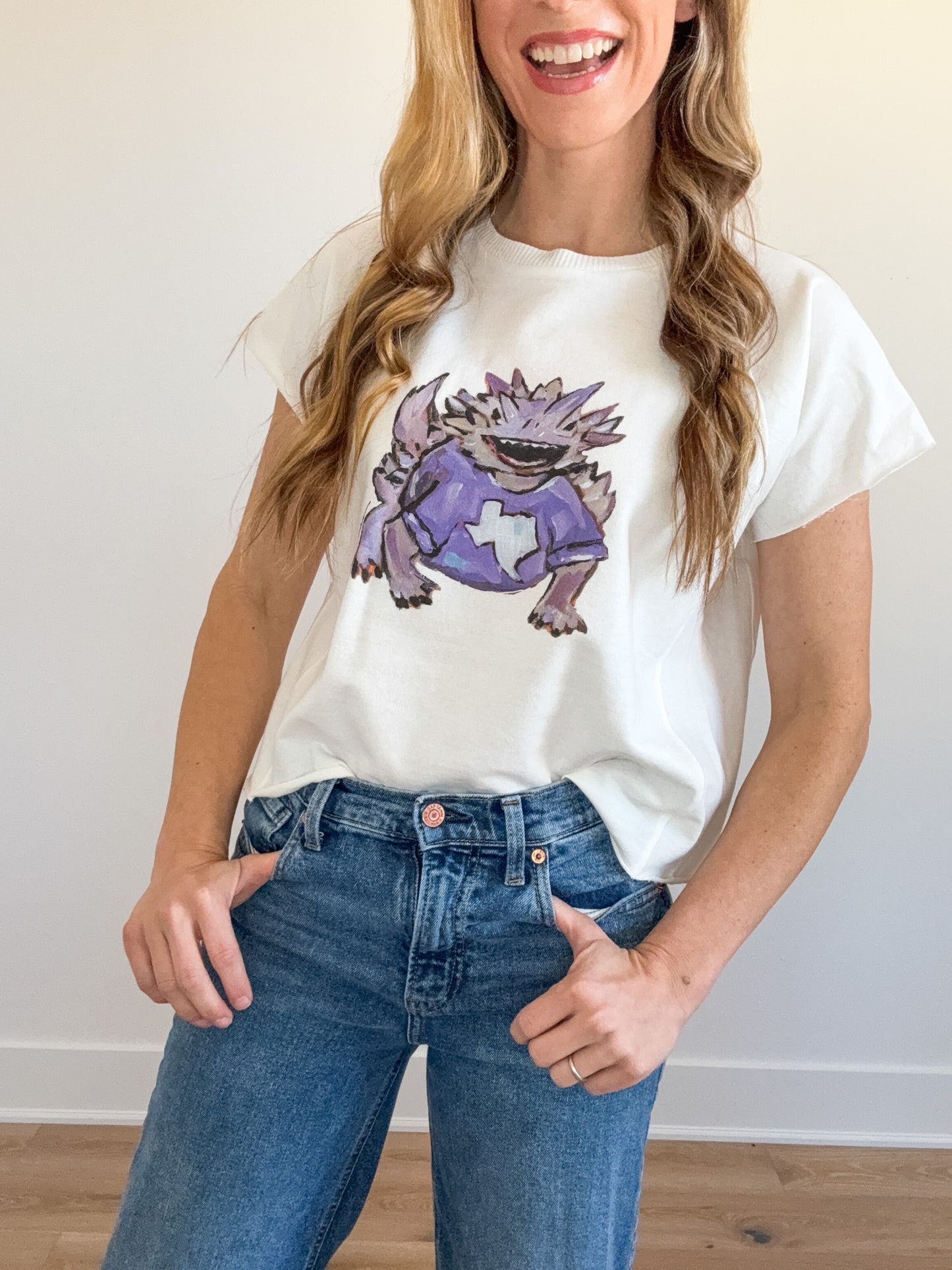 "The Horned Frog" Edgy Shirt WHOLESALE