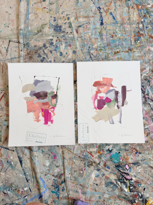 Original Abstract (Set of 2)