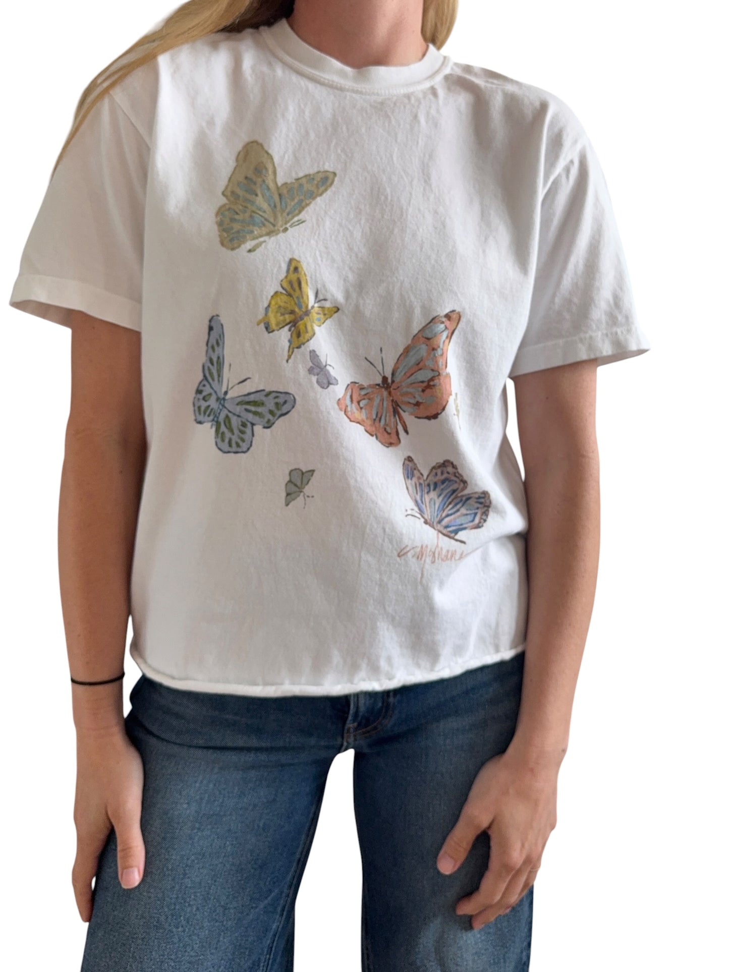 Butterfly Love Comfort Color Shirt FINAL SALE