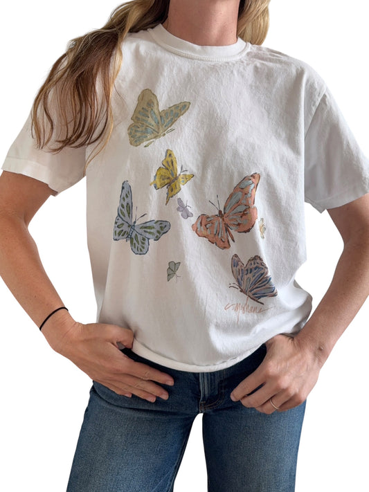 Butterfly Love Comfort Color Shirt FINAL SALE