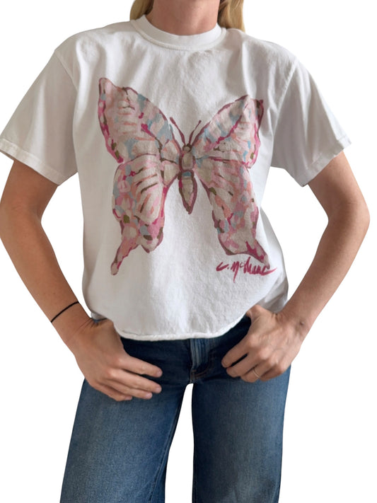 Butterfly Wishes Comfort Color Shirt FINAL SALE