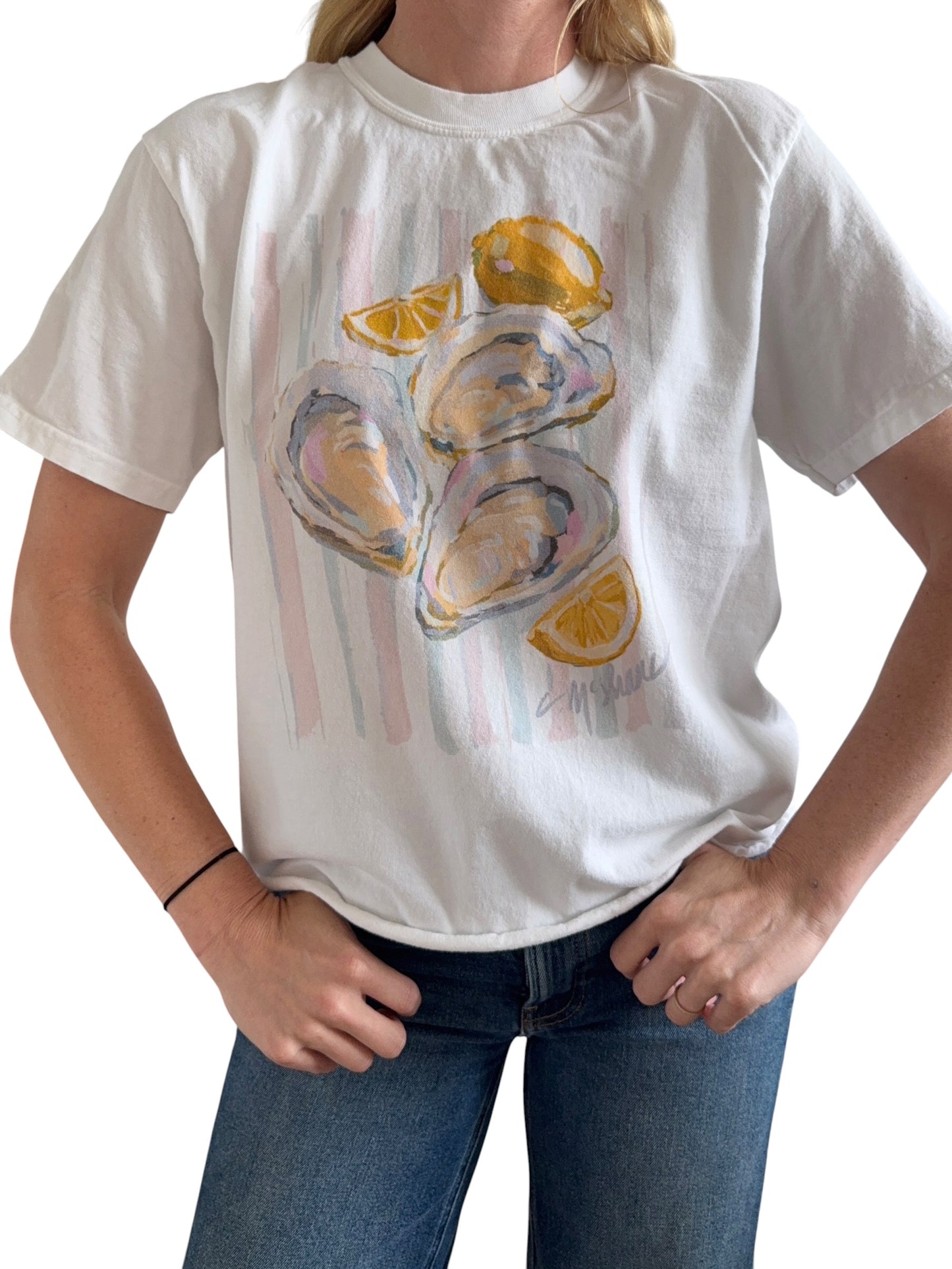 Oysters & Lemons Comfort Color Shirt FINAL SALE