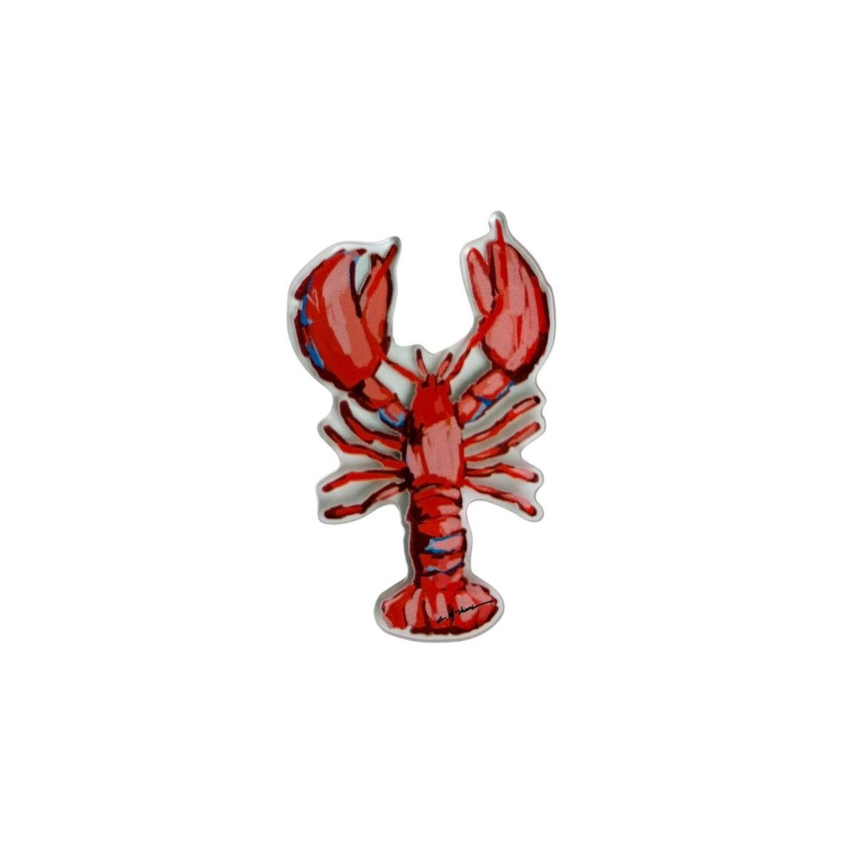 Coastal Crab & Lobster Acrylic Magnets | Interchangeable Tabletop & Refrigerator Magnet