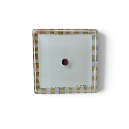 Tan Magnet Block | Interchangeable Acrylic Tabletop Display