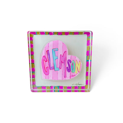 Pink Magnet Block | Interchangeable Acrylic Tabletop Display