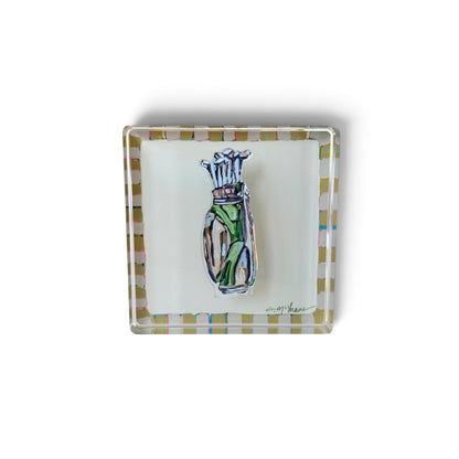 Tan Magnet Block | Interchangeable Acrylic Tabletop Display