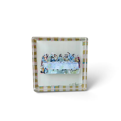 Tan Magnet Block | Interchangeable Acrylic Tabletop Display