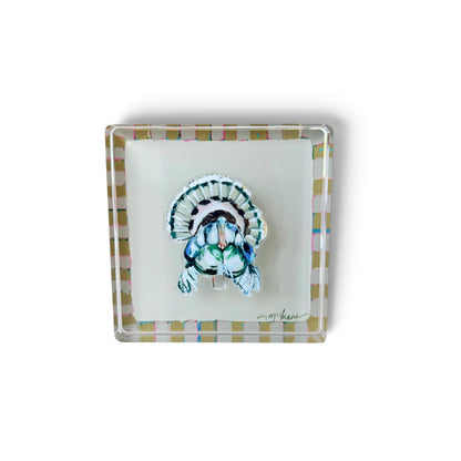 Tan Magnet Block | Interchangeable Acrylic Tabletop Display