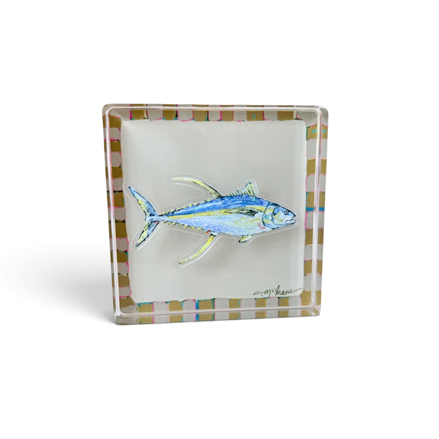 Tan Magnet Block | Interchangeable Acrylic Tabletop Display
