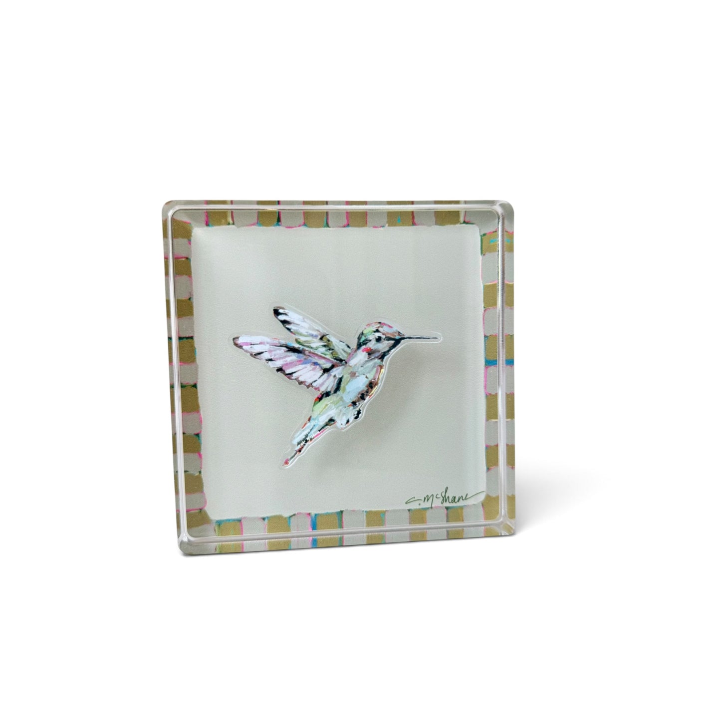 Tan Magnet Block | Interchangeable Acrylic Tabletop Display