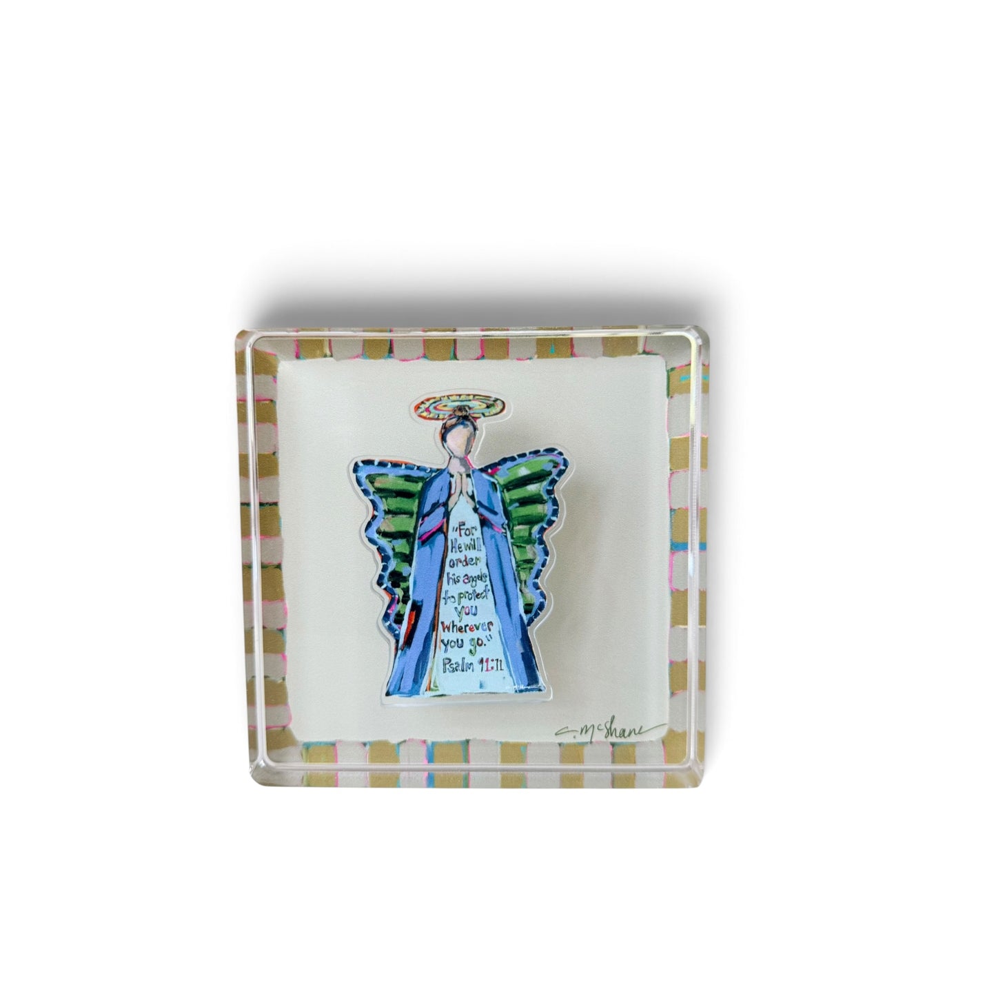 Tan Magnet Block | Interchangeable Acrylic Tabletop Display