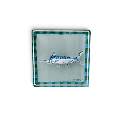 Blue & Green Magnet Block | Interchangeable Acrylic Tabletop Display