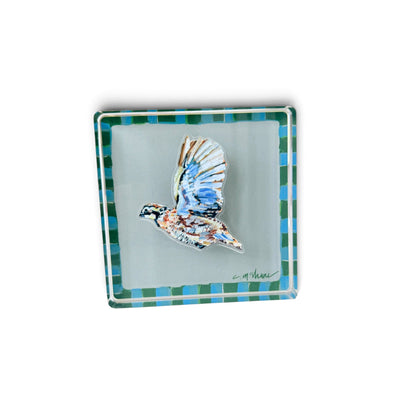 Blue & Green Magnet Block | Interchangeable Acrylic Tabletop Display