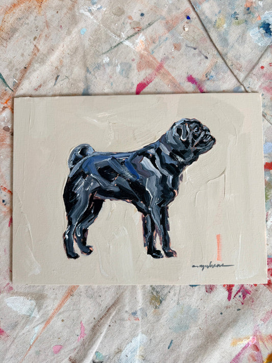 "Black Pug" original