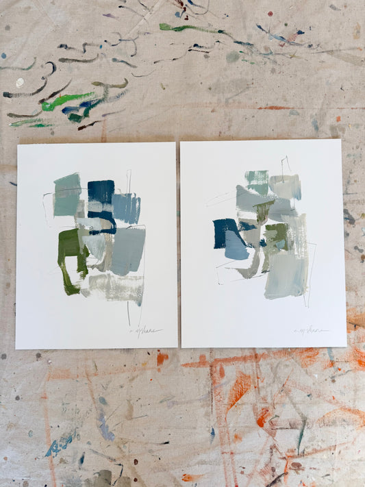 Original Abstract (Set of 2)