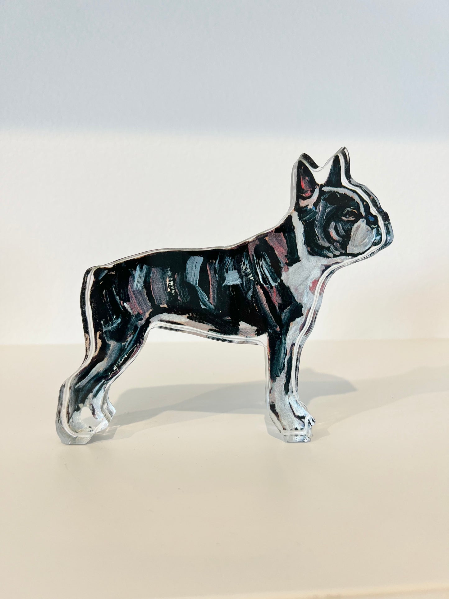 "Boston Terrier" acrylic block WHOLESALE