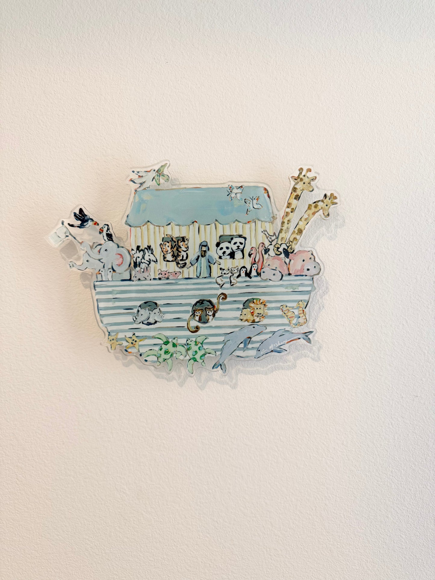 Noah's Ark Nursery Wall Contour