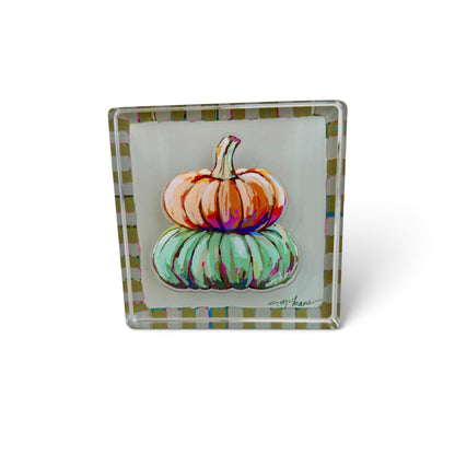 Pumpkin Acrylic Magnet | Interchangeable Tabletop & Refrigerator Magnet