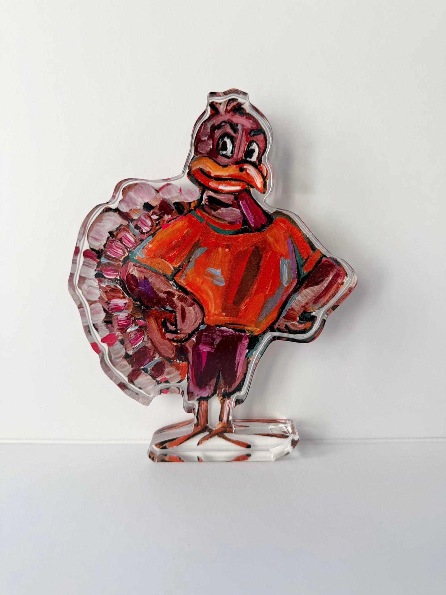 "Turkey Bird" acrylic shelfie