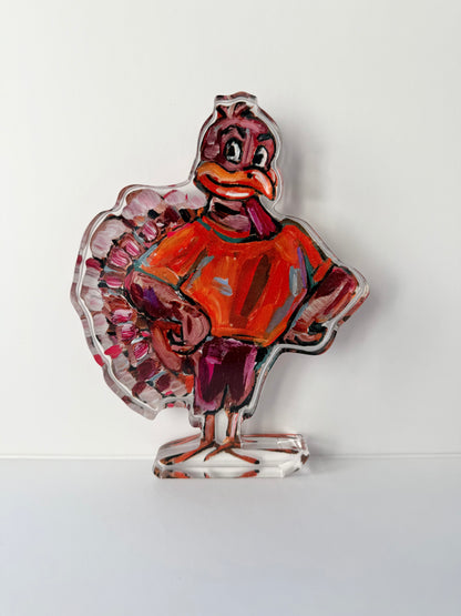 "Turkey Bird" acrylic shelfie