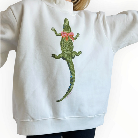 "Gator Love" Mock Neck (One Size)