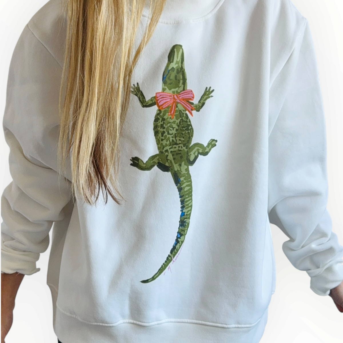 "Gator Love" Mock Neck (One Size)