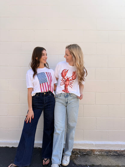 "Stars & Stripes" Comfort Color Art-T-shirt