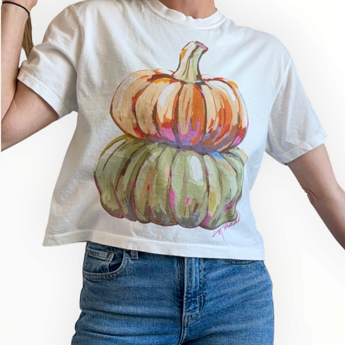 "Pumpkins" Comfort Color Art-T-shirt