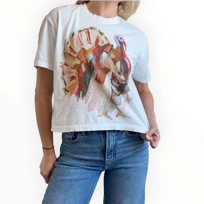 "Gobble Gobble" Turkey Comfort Color Art-T-shirt