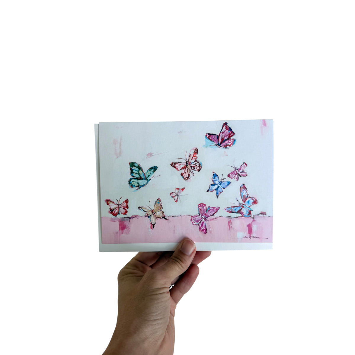 Butterfly Wishes Framable Card