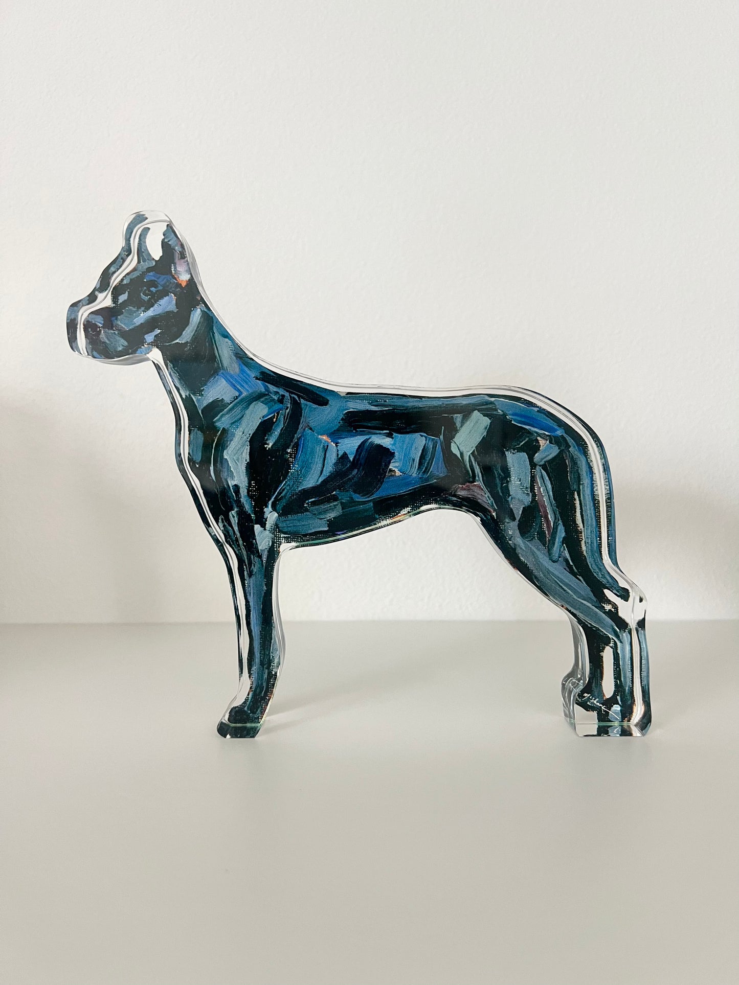 Great Dane Black (Acrylic Cut Out)