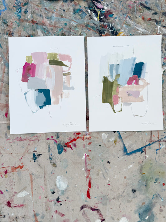 Original Abstract (Set of 2)