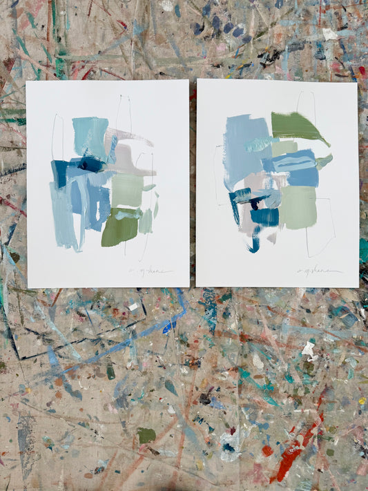 Original Abstract (Set of 2)