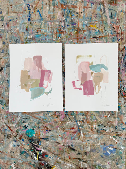 Original Abstract (Set of 2)