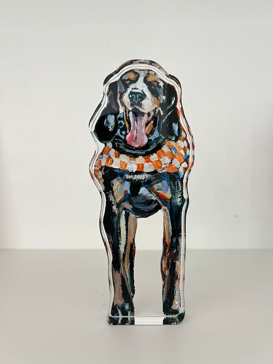 "Tennessee Hound" acrylic shelfie