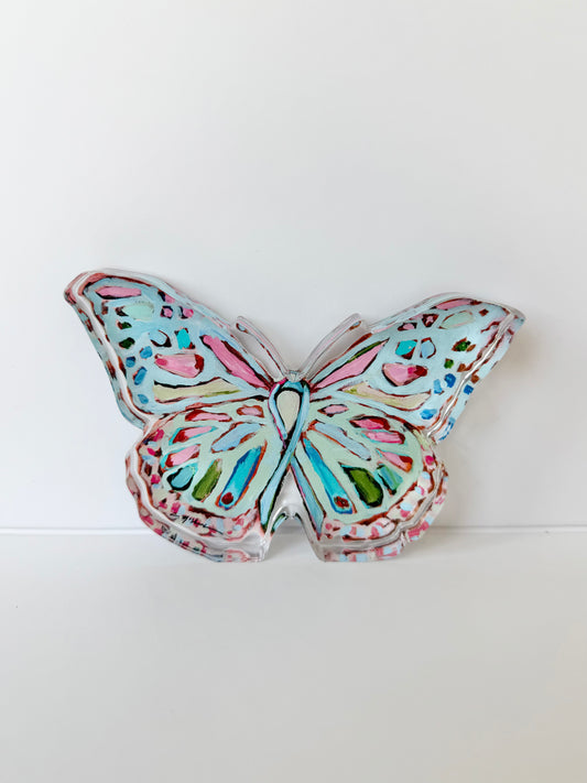 "Butterfly of Hope I" acrylic