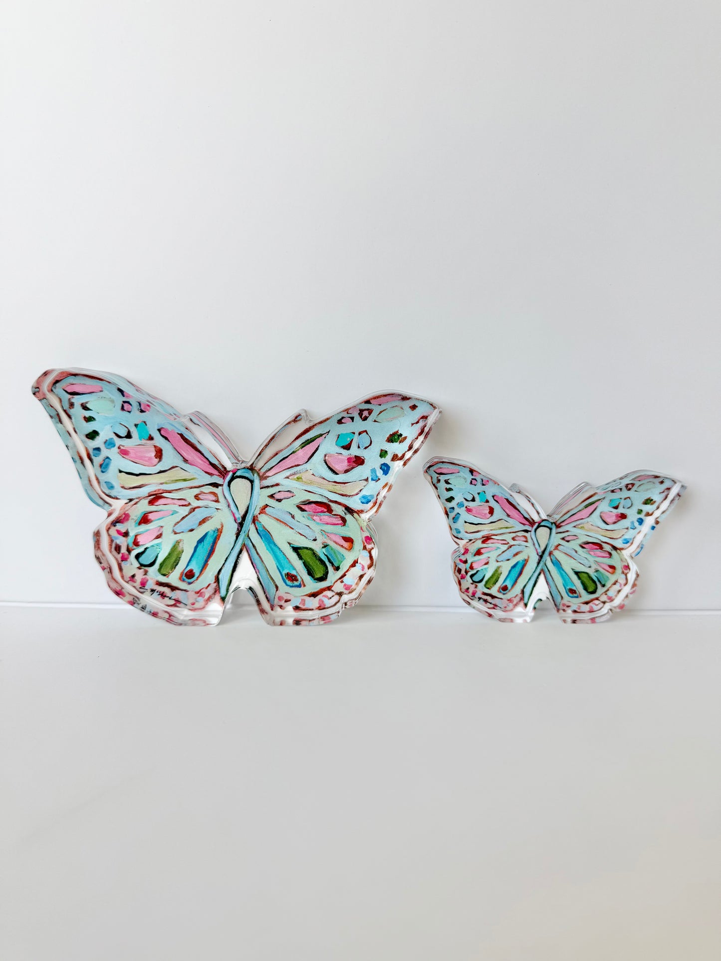 "Butterfly of Hope I" acrylic