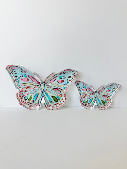"Butterfly of Hope I" acrylic